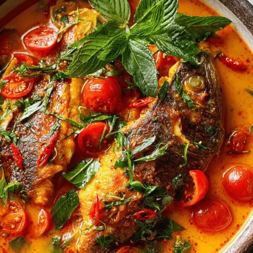 Tasty Tomato Ginger Fish Stew