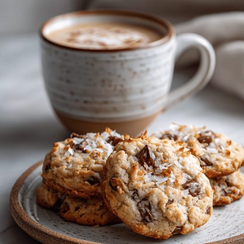 Toasted Coconut Chocolate Chip Cookies
