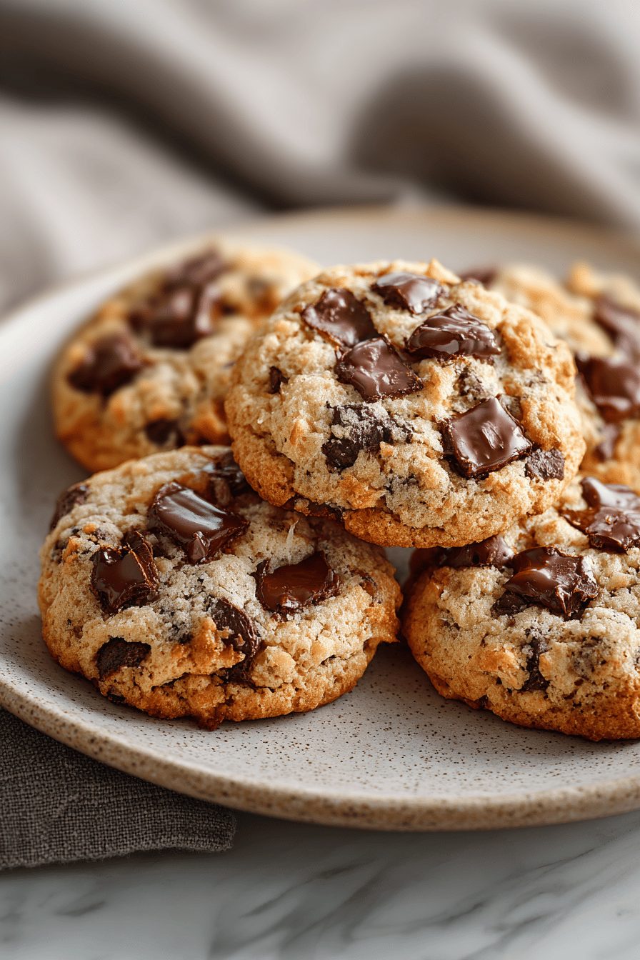 Toasted Coconut Chocolate Chip Cookies