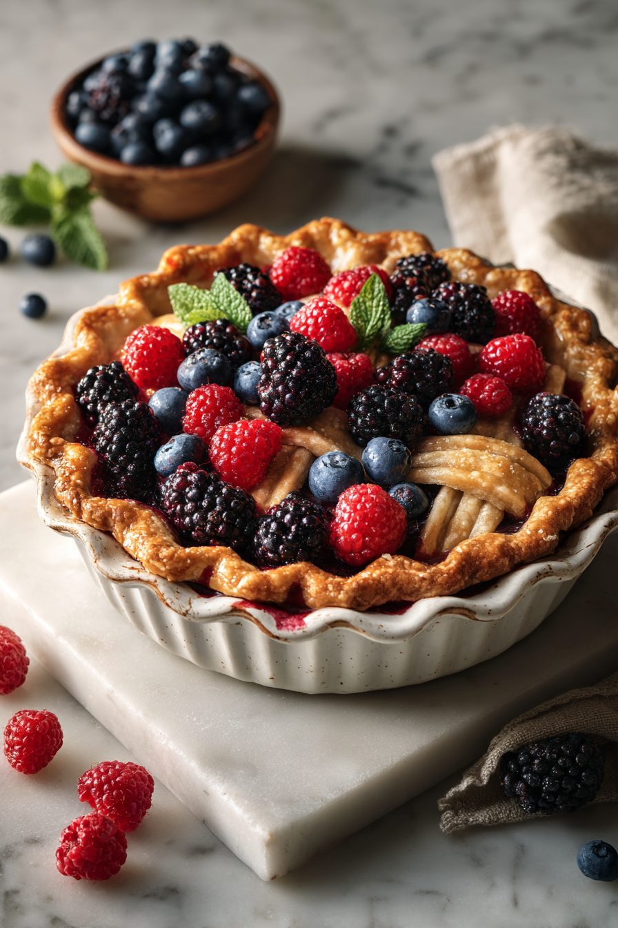 Triple Berry Pie Delight