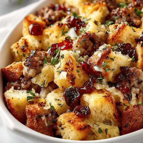 Turkey Sausage Stuffing Recipe