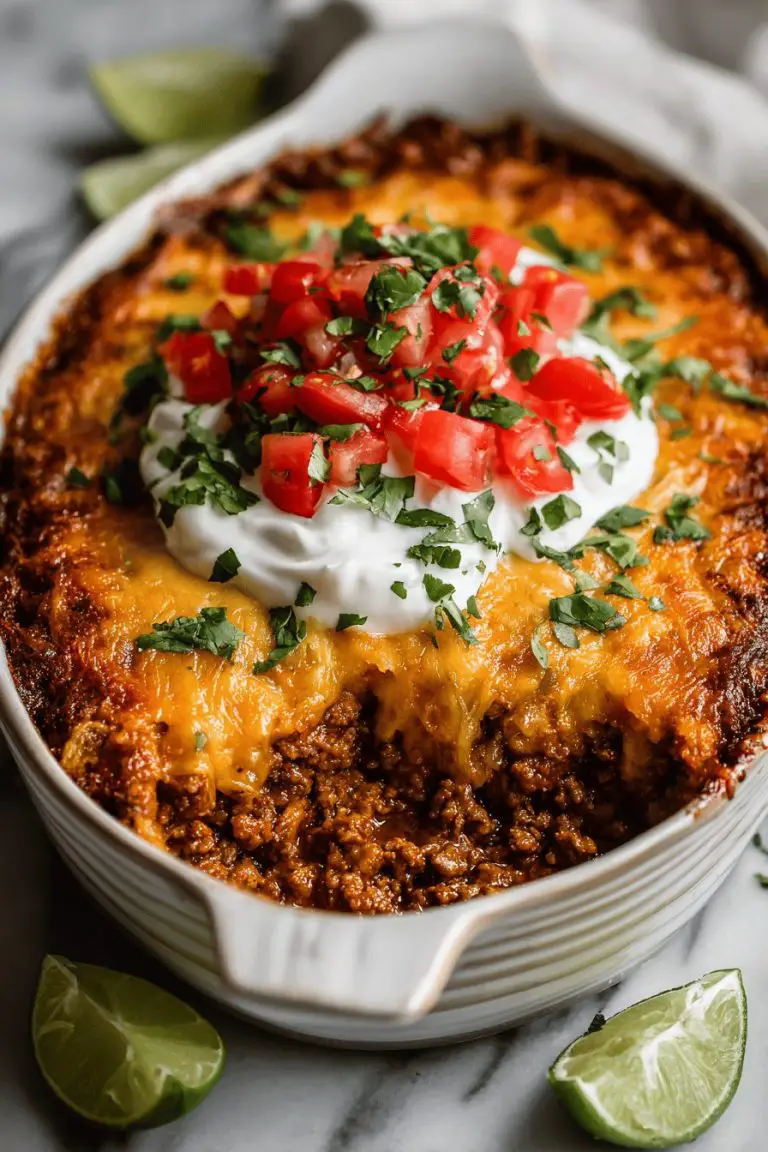 Walking Taco Casserole Delight