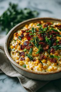 Bacon Jalapeño Creamed Corn Recipe