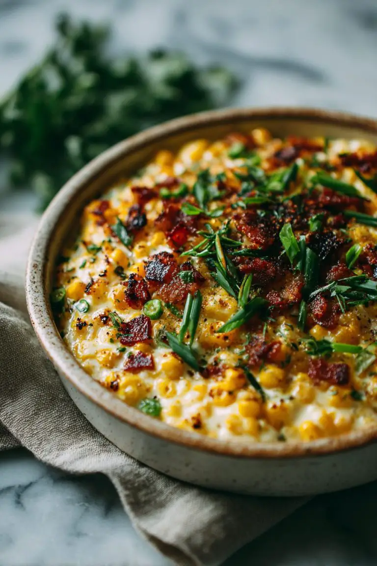 Bacon Jalapeño Creamed Corn Recipe