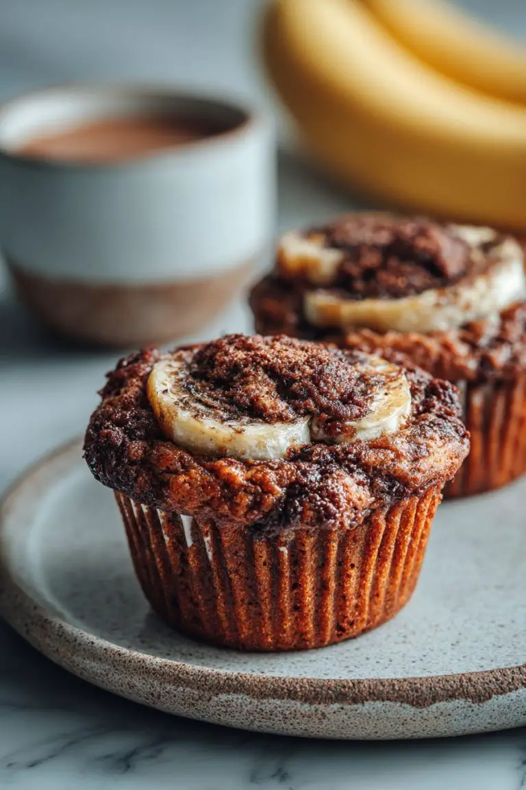 Banana Nutella Muffins Recipe