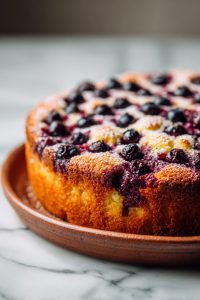 Berry Cornbread Coffee Cake Recipe