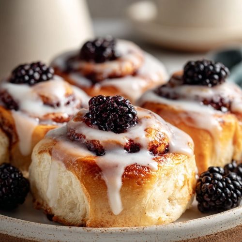 Blackberry Cinnamon Rolls Recipe