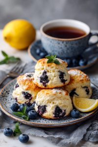 Blueberry Drop Scones Made Easy