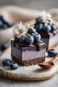 Blueberry Fudge Treats