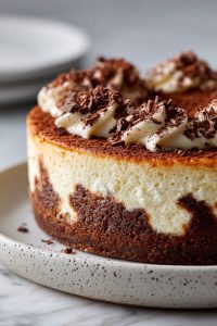 Brownie Bottom Cheesecake Delight
