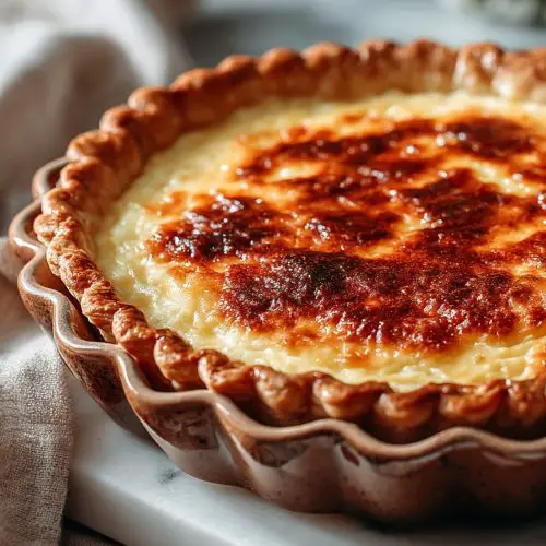 Buttermilk Apple Custard Pie Recipe