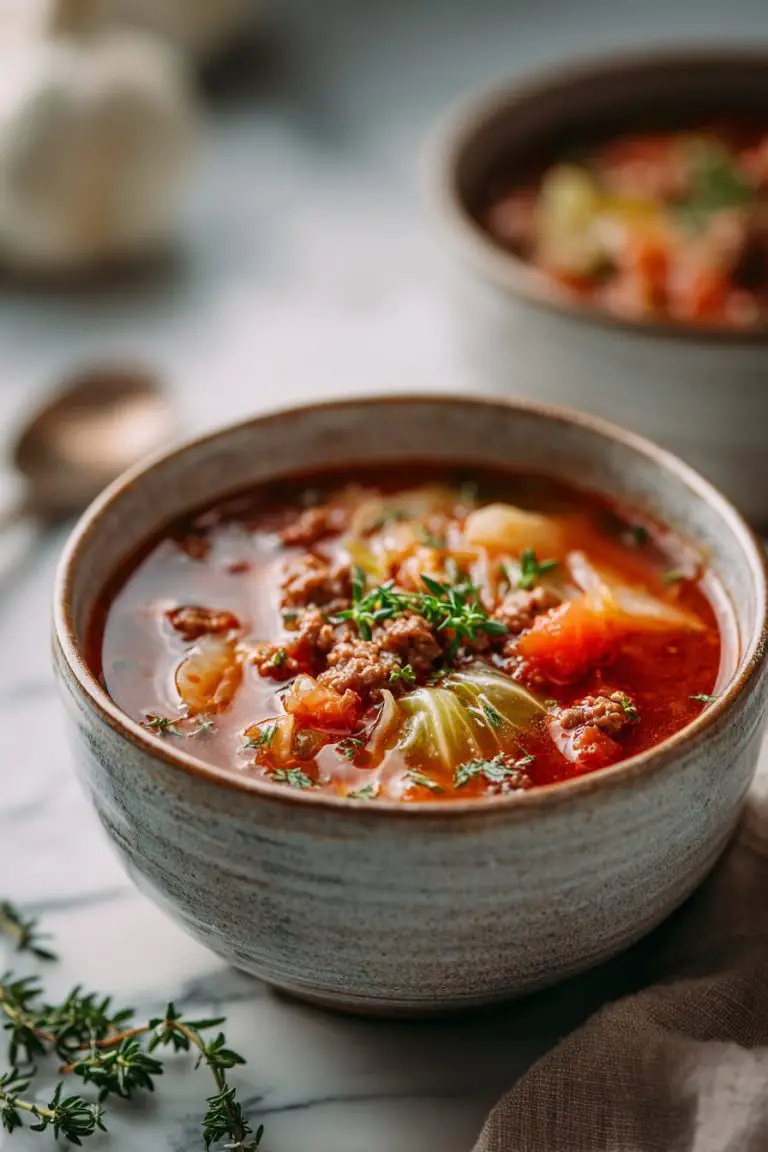 Cabbage Roll Soup Recipe