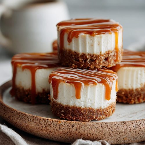 Caramel Cheesecake Bites Recipe