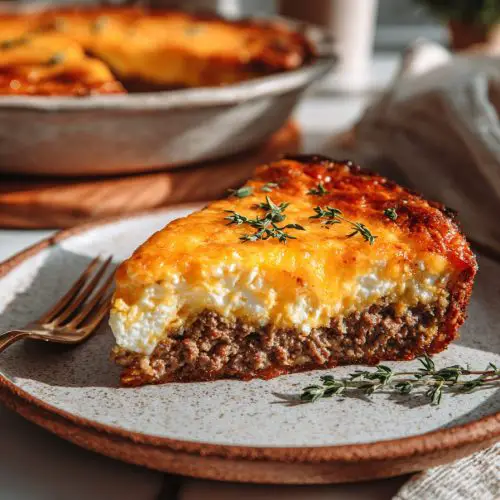 Cheeseburger Pie Recipe