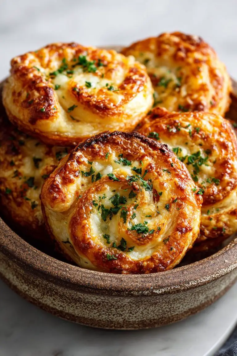 Cheesy French Pinwheels Recipe