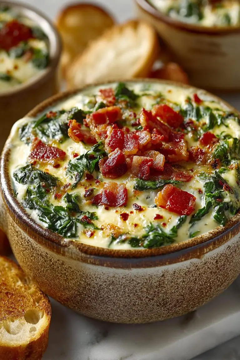 Cheesy Spinach Dip Recipe