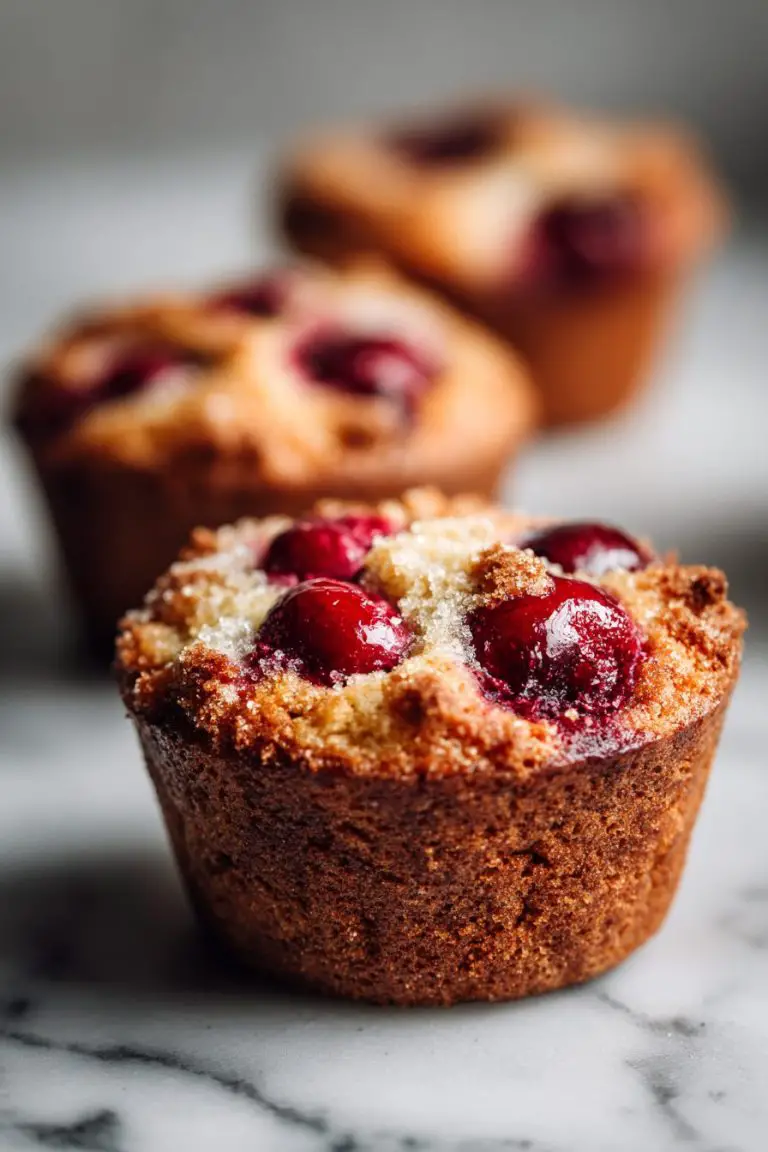 Cherry Cobbler Muffins Made Easy