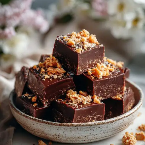 Chocolate Butterfinger Fudge Recipe