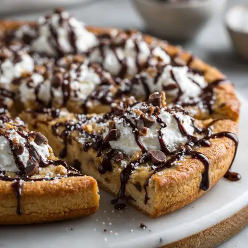 Chocolate Chip Cookie Pizza Recipe