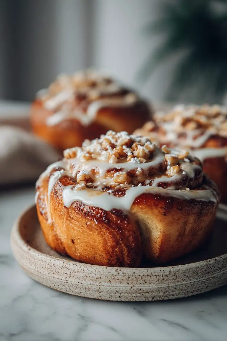 Cinnamon Apple Cheesecake Buns