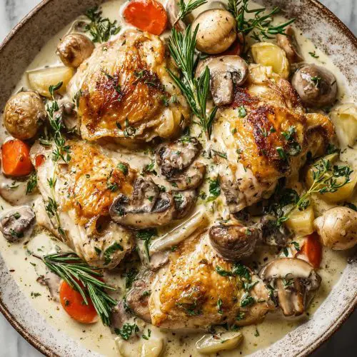 Classic Chicken Fricassee Made Easy