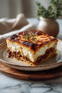 Classic Greek Pastitsio Recipe