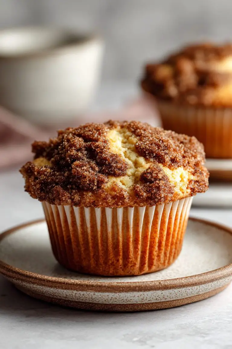 Coffee Cake Muffins Made Easy
