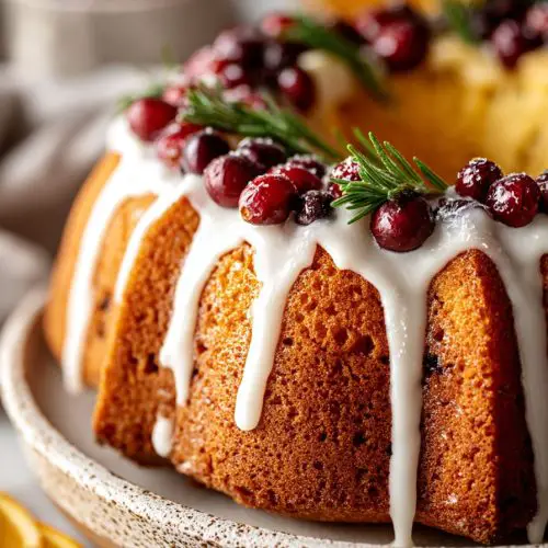 Cranberry Orange Cake Recipe