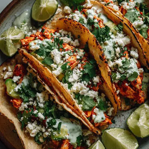 Creamy Chicken Tacos Recipe