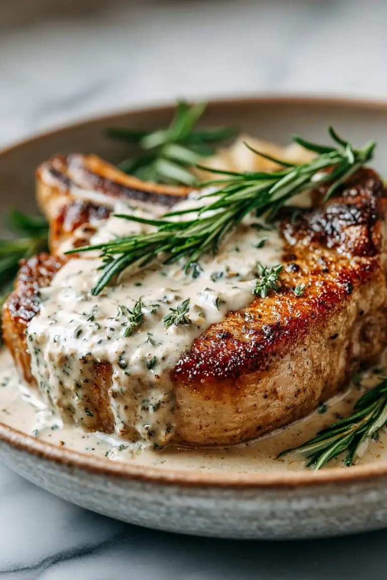 Creamy Ranch Pork Chops in the Slow Cooker