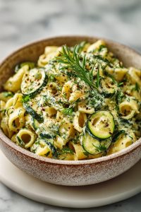 Creamy Zucchini Ricotta Pasta Delight