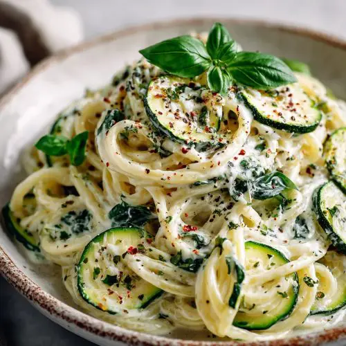 Creamy Zucchini Ricotta Pasta Delight