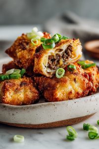 Crispy Cheesesteak Bites