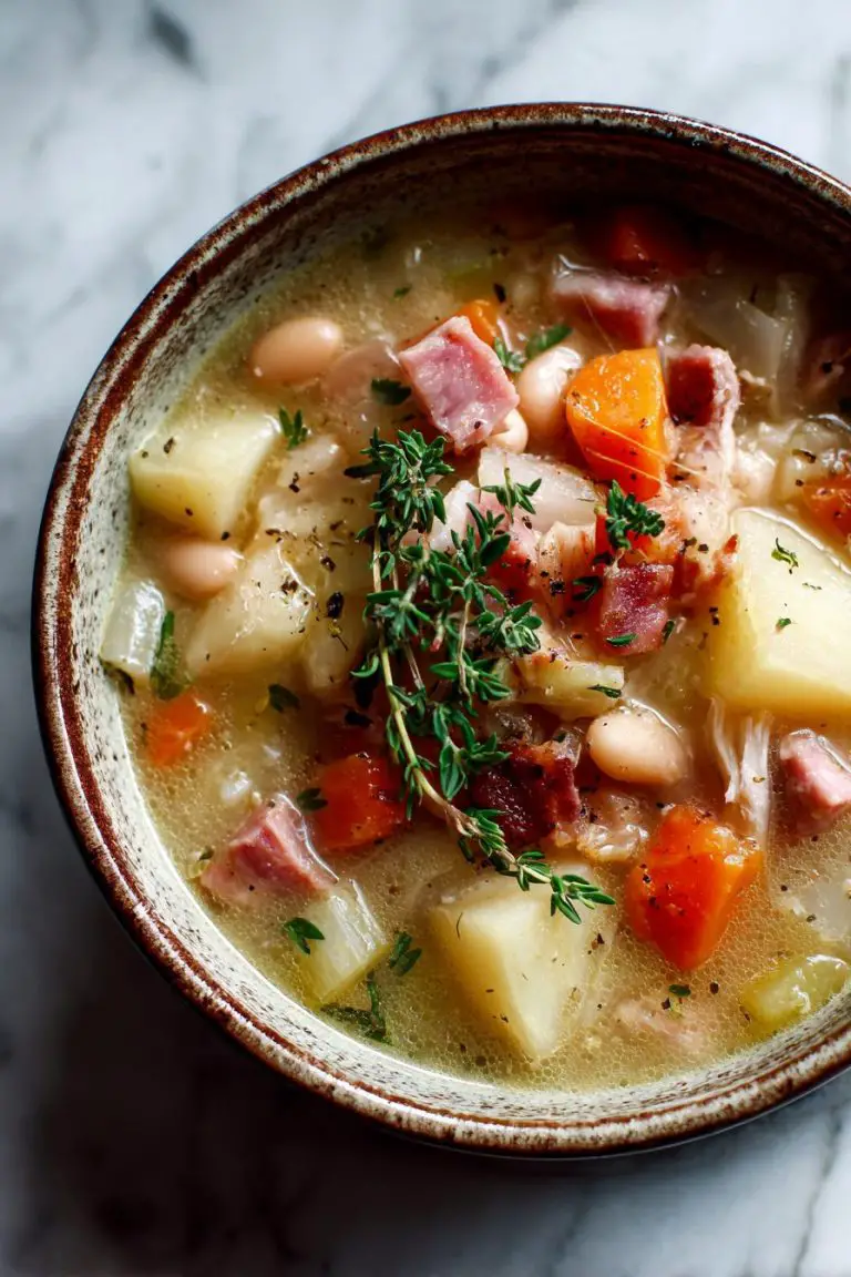 Crockpot Ham and Potato Casserole Delight