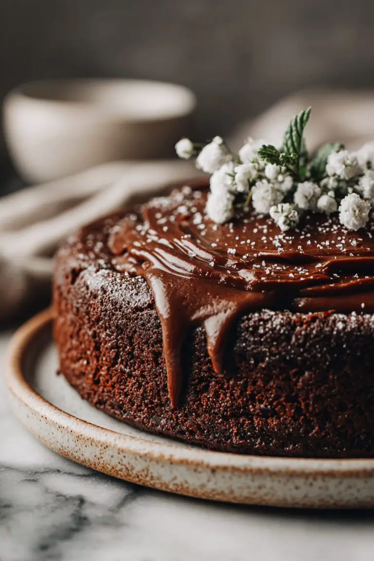 Decadent Chocolate Fudge Cake Recipe