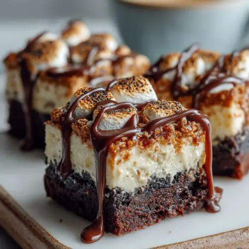 Decadent S'mores Brownies