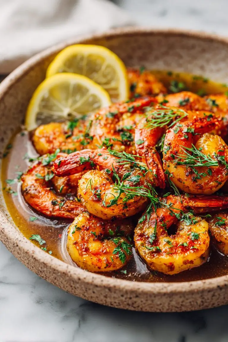 Delish Baked Honey Cajun Shrimp
