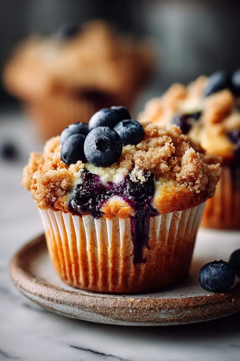 Delish Blueberry Muffins to Die For