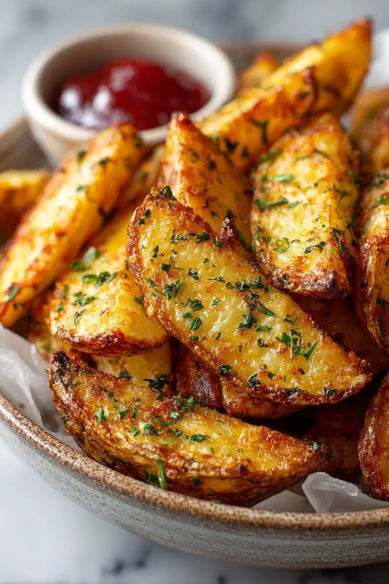 Easy Air Fryer Potato Wedges
