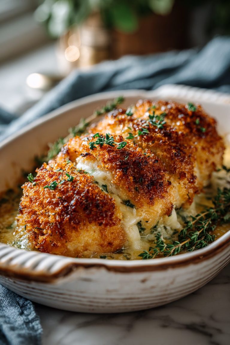Easy Baked Chicken Cordon Bleu Recipe
