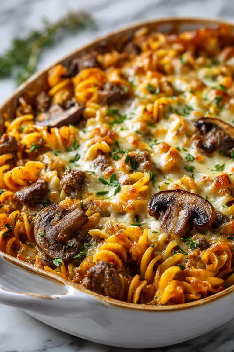 Easy Beef Noodle Casserole Recipe