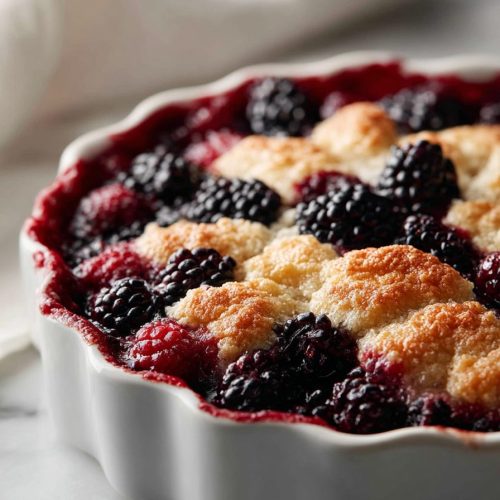 Easy Blackberry Cobbler Recipe