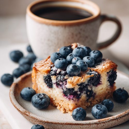 Easy Blueberry Blondies Recipe