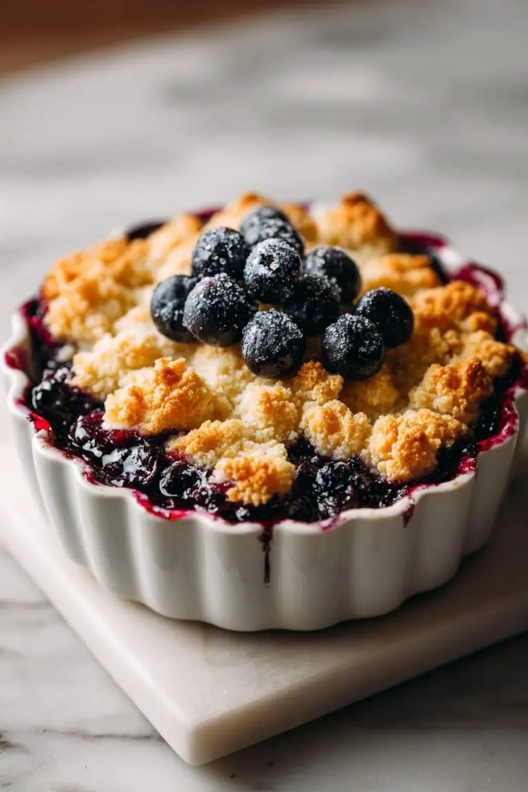 Easy Blueberry Cobbler Recipe