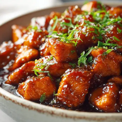 Easy Bourbon Chicken in the Instant Pot