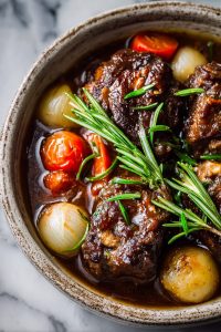 Easy Braised Oxtail Stew