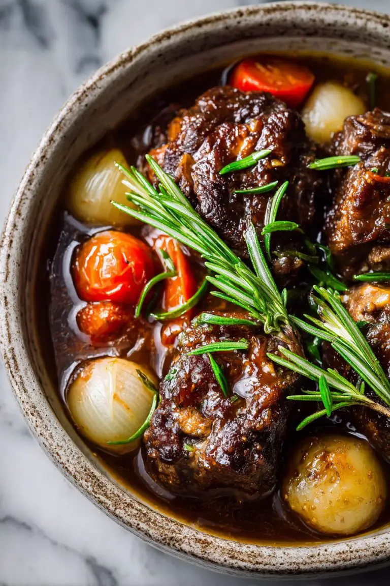 Easy Braised Oxtail Stew