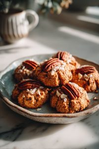Easy Carrot Cake Cookies with Pecans