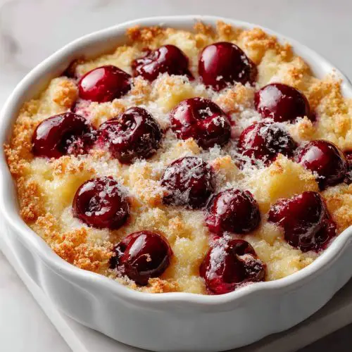 Easy Cherry Pineapple Dump Cake