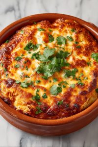 Easy Chicken Enchilada Casserole